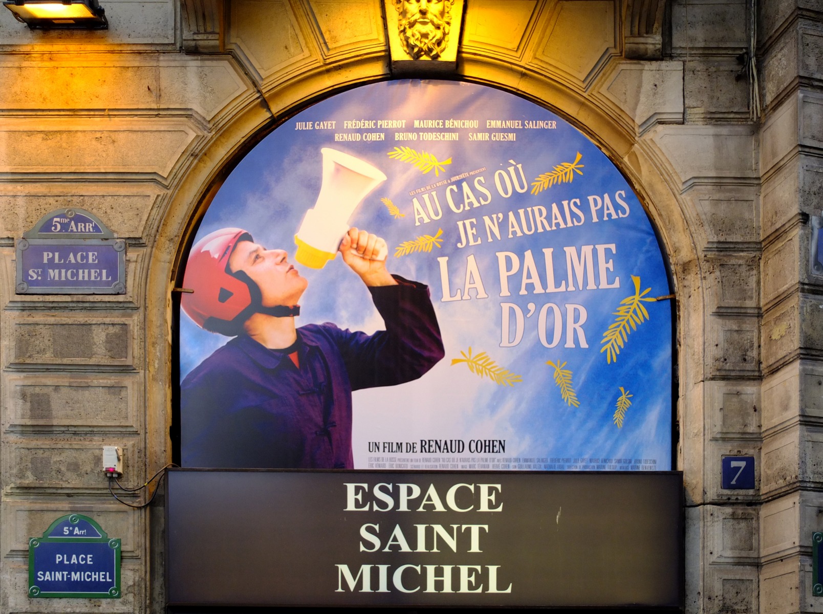 Au cas ou je n'aurais pas la Palme d'or